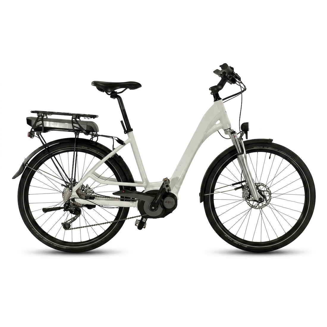 E-Bike CRESTA eUrban–eCity 25 km/h Weiss 45 cm