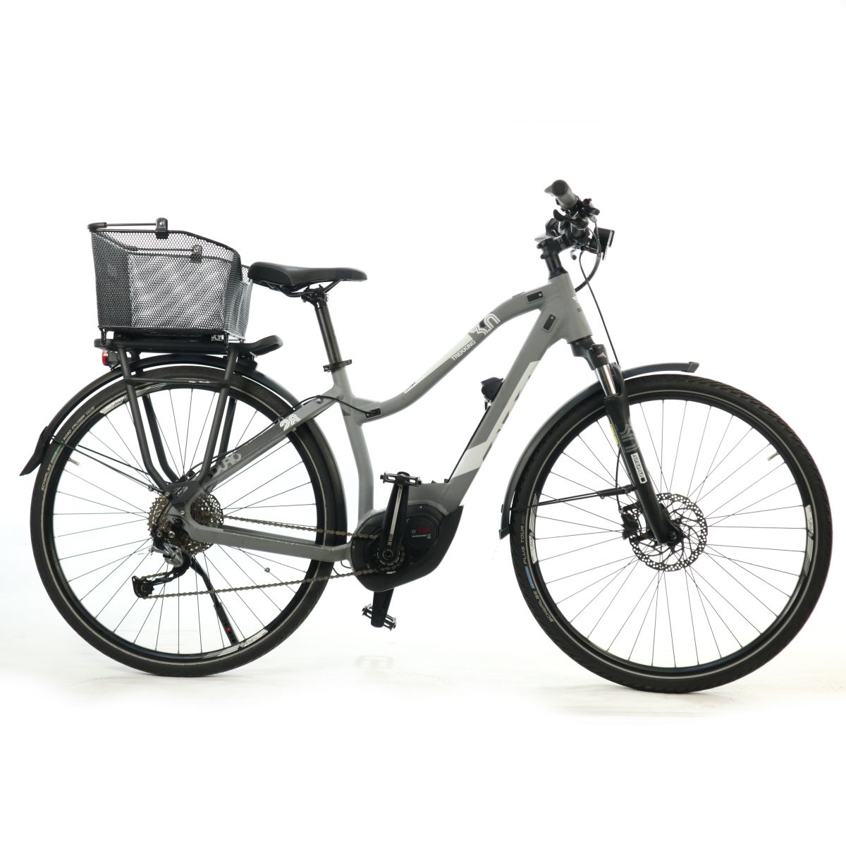 haibike e bike sduro damen Aufgearbeitetes E-Bike HAIBIKE SDURO Trekking 3.0 25 Grau 44 – upVolt