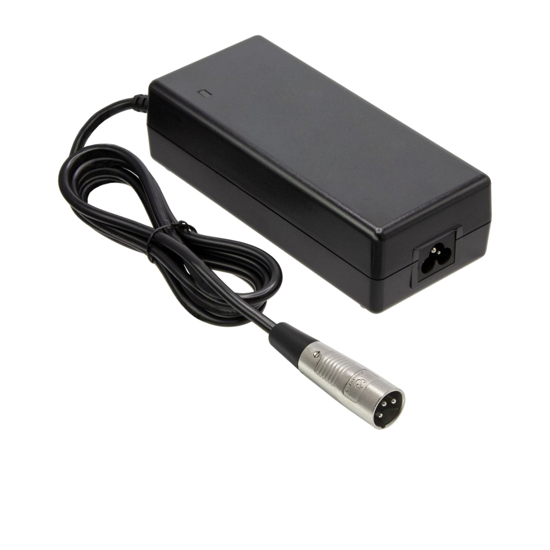 Phylion Ladegerät 29.4V 2A, XLR 3-polig auf reinweißem Hintergrund