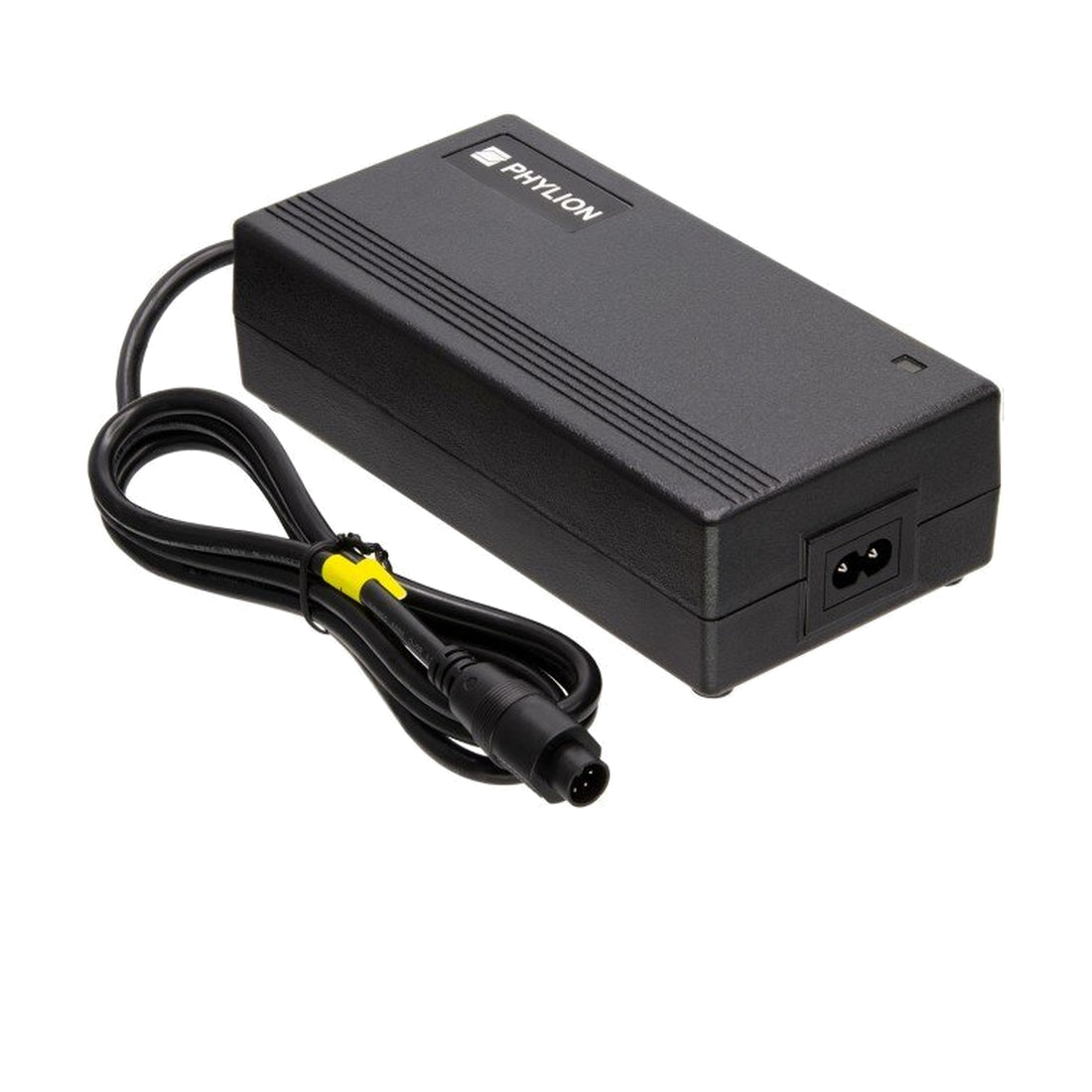 Phylion Ladegerät 48V 2A für Joycube SF-06/Wall-ES auf reinweißem Hintergrund