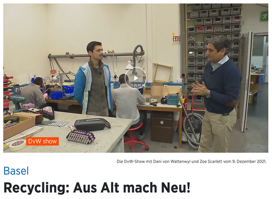 Aus Alt mach Neu! Lukas im Interview mit Dani von Wattenwyl