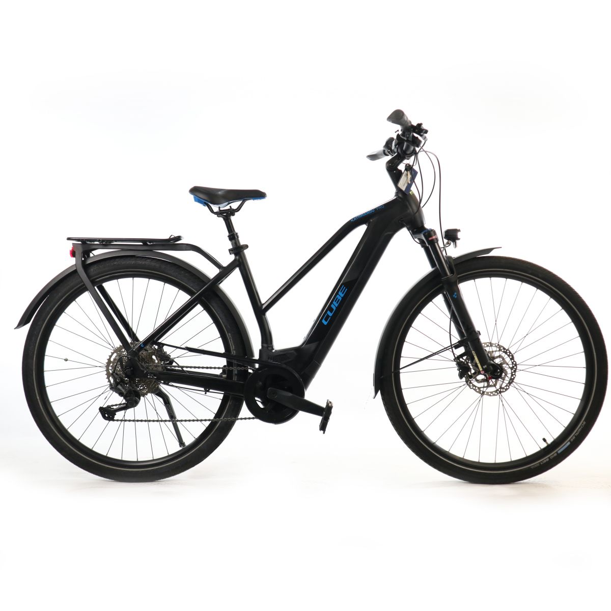 E-Bike CUBE Kathmandu Hybrid Pro 625 25 km/h black'n'blue
