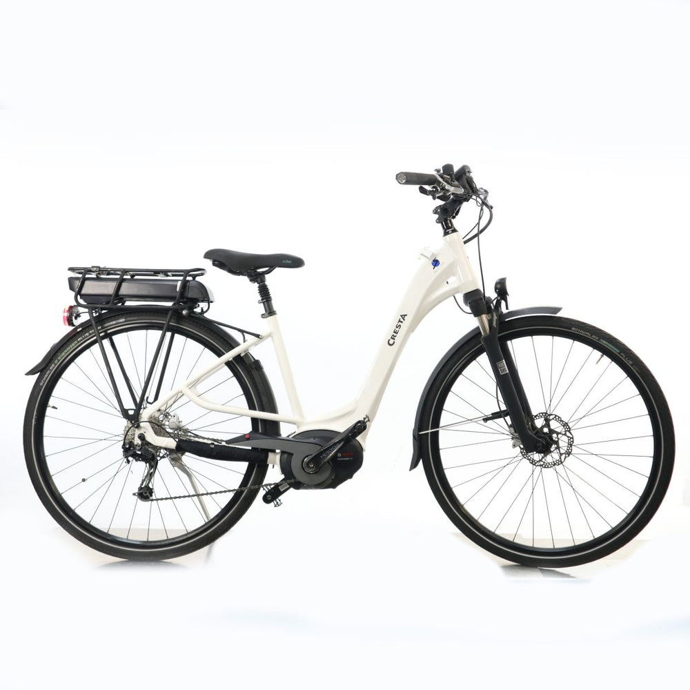 cresta e-bike damen Aufgearbeitetes E-Bike CRESTA eUrban – eCity 2018 25 km/h Schwarz M – upVolt
