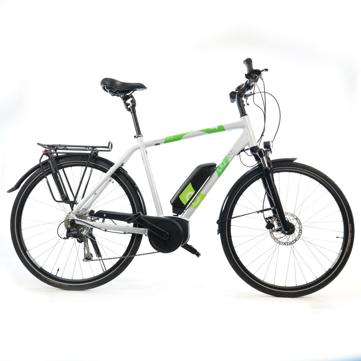 E-Bike LIQ Activ Green FL 25 km/h Weiss M (48)