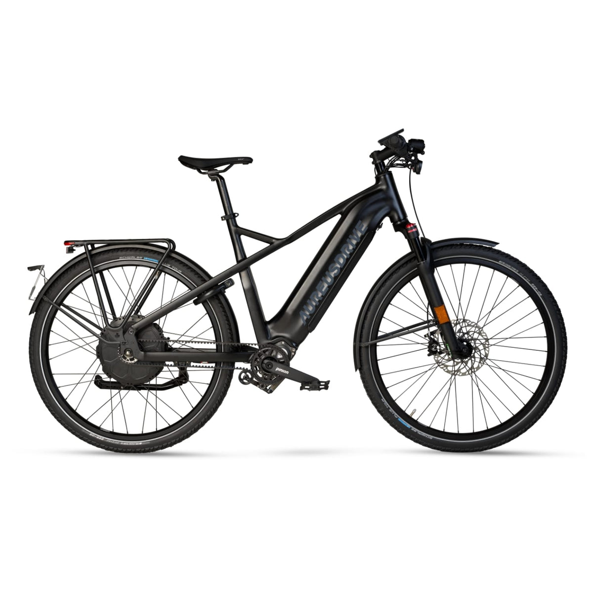 AureusDrive PowerDrive Hoher Einstieg Pinionantrieb in Schwarz.