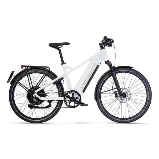 AureusDrive PowerDrive Hoher Einstieg Kettenantrieb in Weiss.