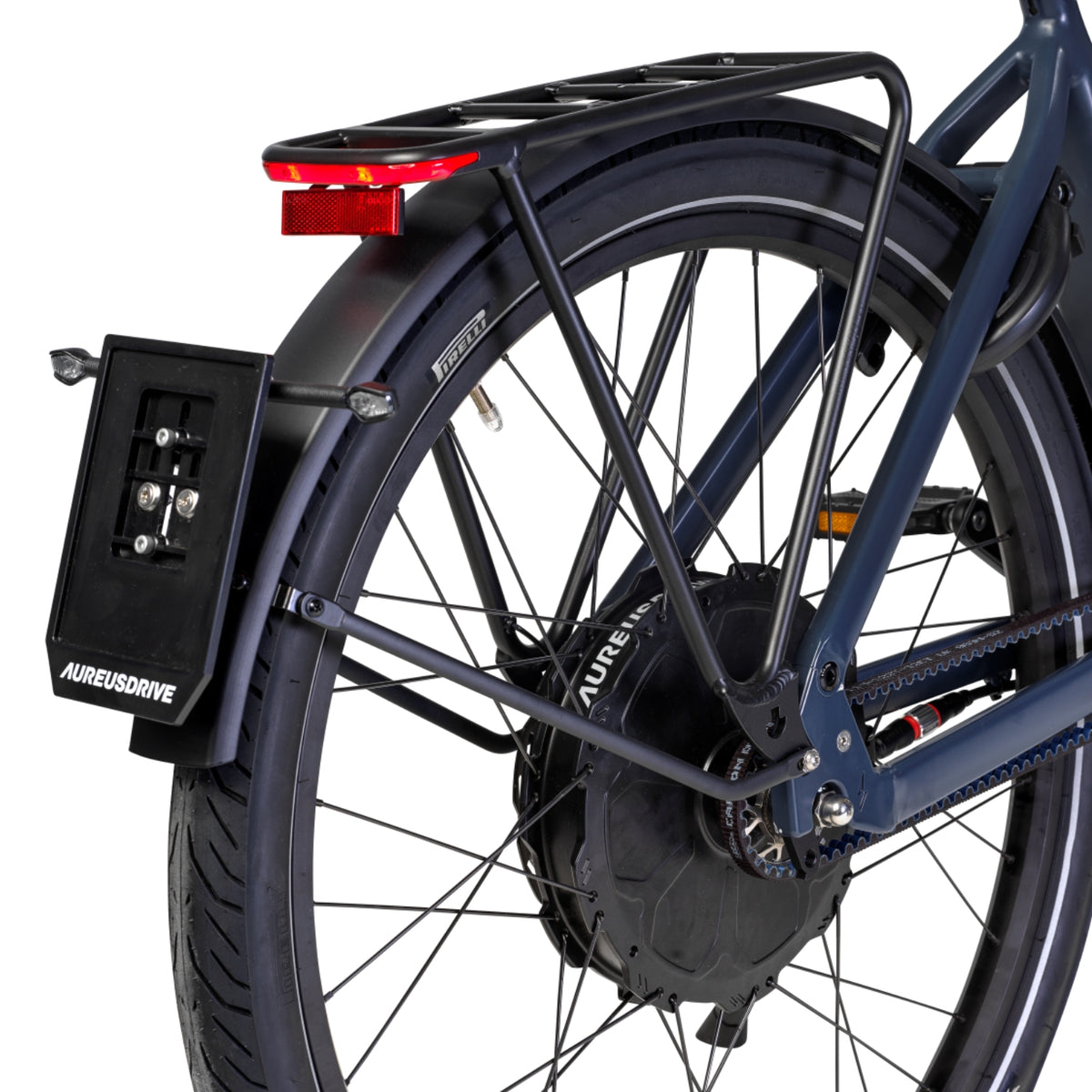 AureusDrive PowerDrive Limited Edition Detail Heckblinker und Nummernschild