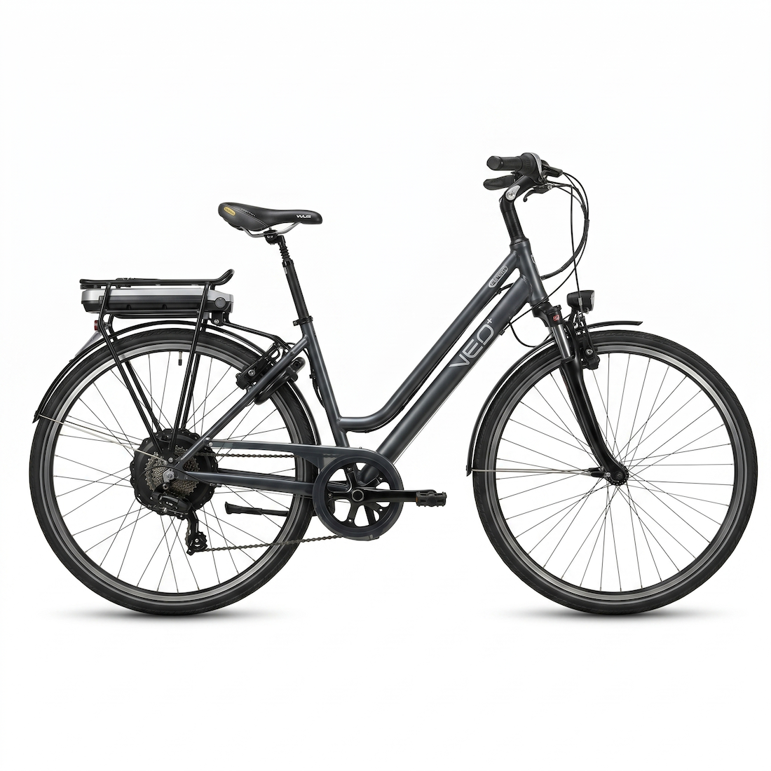 E-Bike VEO GoSwiss Drive 45 km/h Schwarz 45 cm