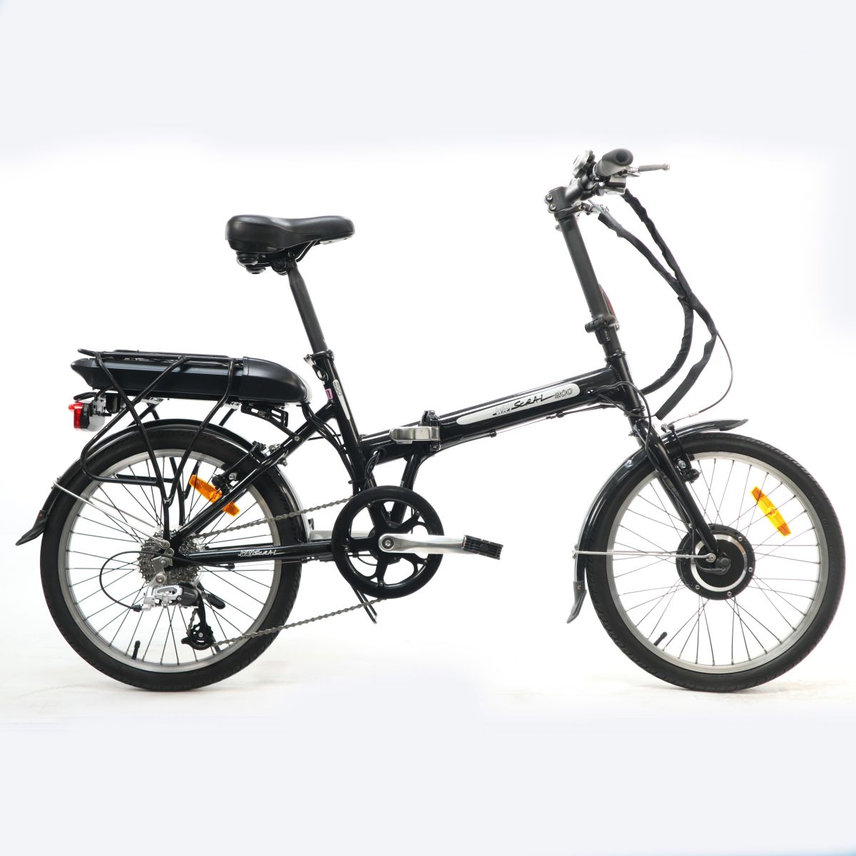 E-Bike WAYSCRAL W200 Klapp-E-Bike 25 km/h Schwarz