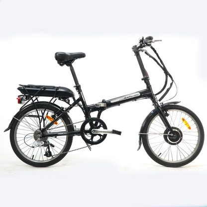 E-Bike WAYSCRAL W200 Klapp-E-Bike 25 km/h Schwarz