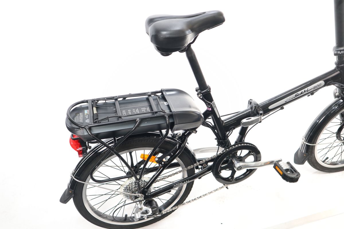 E-Bike WAYSCRAL W200 Klapp-E-Bike 25 km/h Schwarz