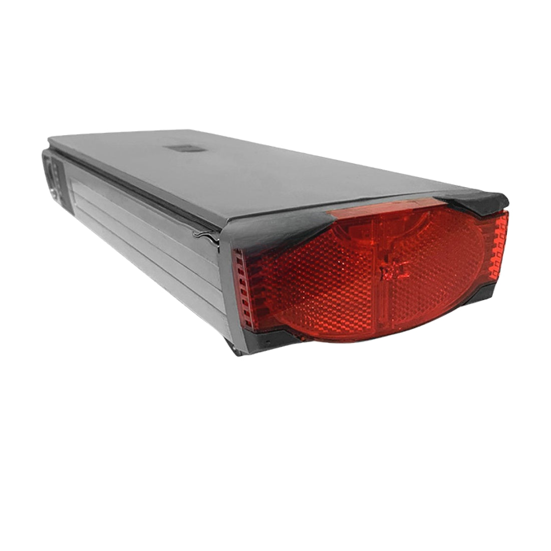 Accell Group ION PMU2 GEN1 24V 10Ah 240Wh Gepäckträgerakku auf reinweißem Hintergrund