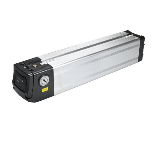 Bikeboard Trio 24V 10Ah 240Wh Sitzrohrakku auf reinweißem Hintergrund