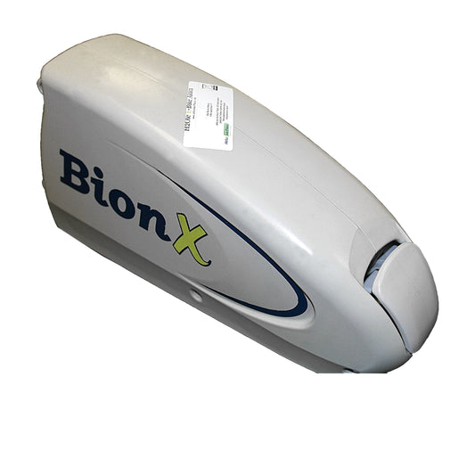 BionX 24V 9,6Ah 230Wh auf reinweißem Hintergrund