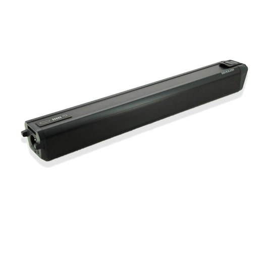 BMZ 605827 37V 10Ah 370Wh Intube-Akku auf reinweißem Hintergrund