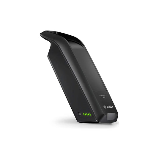 Bosch PowerPack 500 Active/Performance 36V 13.4Ah 500Wh Rahmenakku auf reinweißem Hintergrund