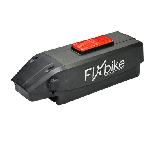 EuFab Fixbike 36V 8.7Ah 313Wh Rahmenakku auf reinweißem Hintergrund