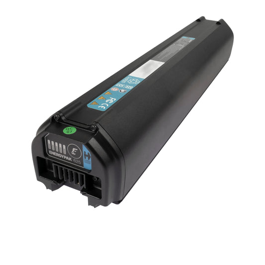 Giant EnergyPak Smart 625 36V 17,25Ah 625Wh Intube-Akku auf reinweißem Hintergrund