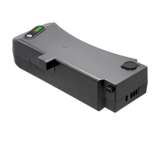 Maratron SideClick 36V 13Ah 468Wh Sitzrohrakku auf reinweißem Hintergrund