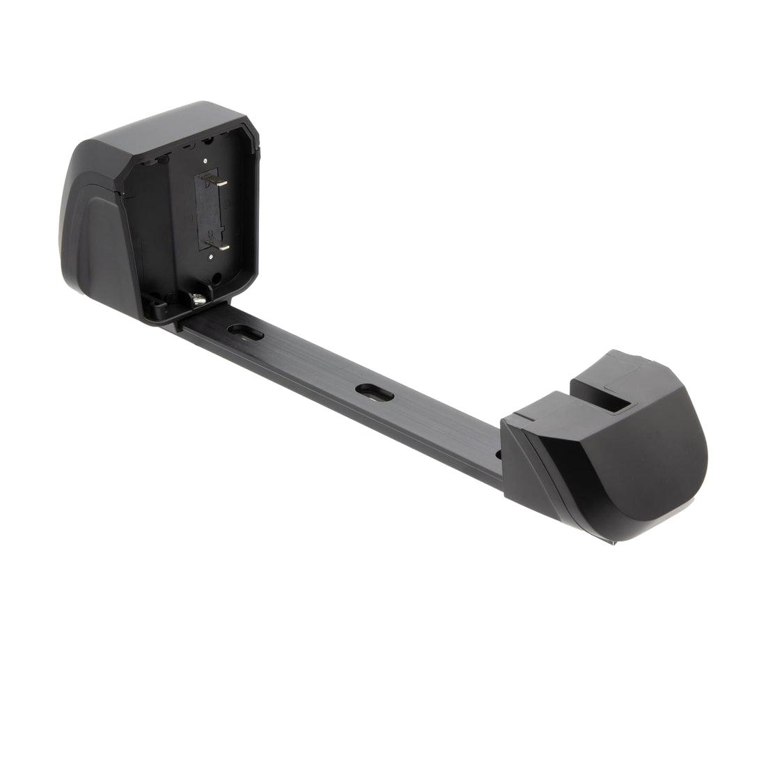 Phylion Akkuhalterung lang für Joycube SF-06 mit Controllergehäuse auf reinweißem Hintergrund