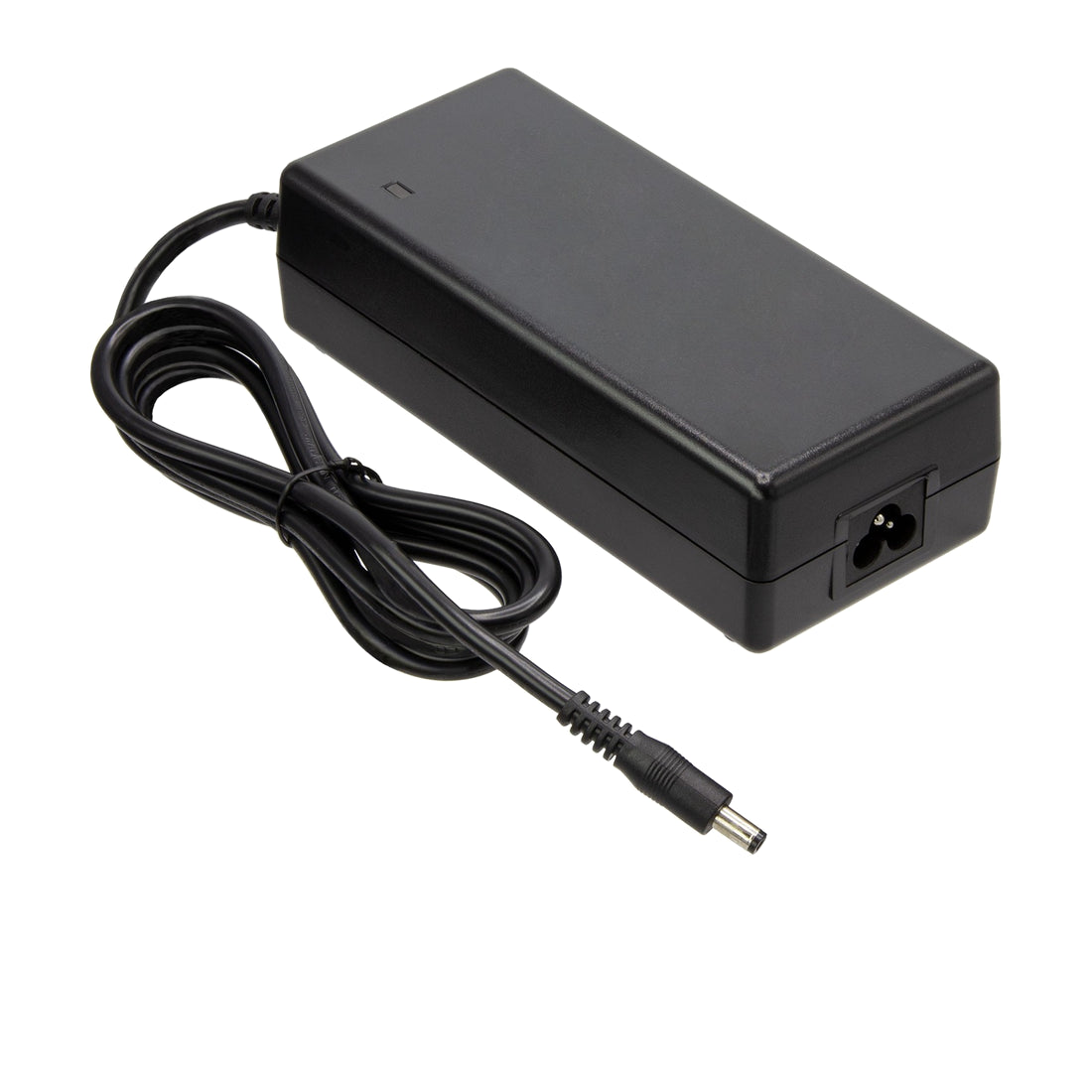 Phylion Ladegerät 29V 2A für Sparta/Batavus, DC-Stecker auf reinweißem Hintergrund