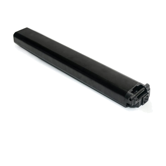 Rocky Mountain 47.19V 14.7Ah 720Wh Intube-Akku auf reinweißem Hintergrund