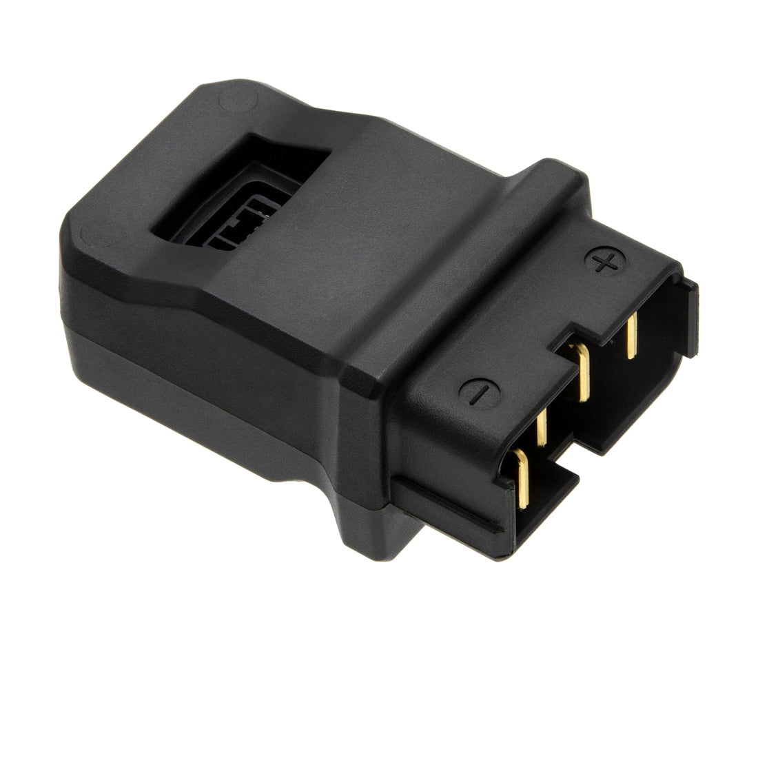 Shimano STEPS Ladeadapter SM-BTE60 für BT-E6000/6001/6010 auf reinweißem Hintergrund