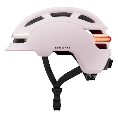 Tenways EH20 Smart Helm in Floral Silver – Ansicht 1