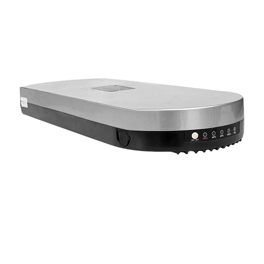 Tianneng 10ICR19/66-5 36V 10Ah 360Wh Gepäckträgerakku auf reinweißem Hintergrund