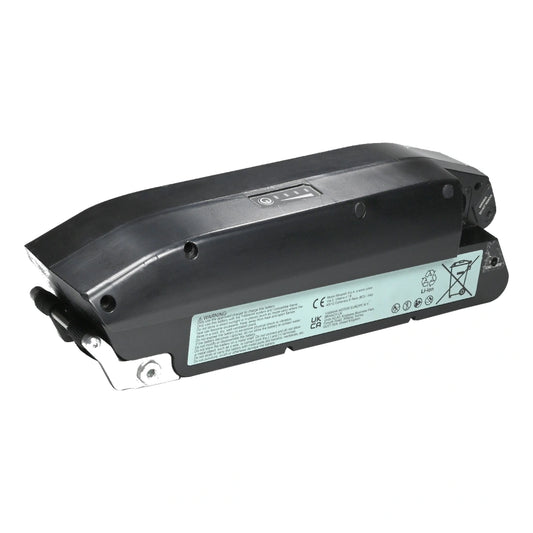 Trend Energy FTC-004 36V 16.75Ah 603Wh Rahmenakku auf reinweißem Hintergrund