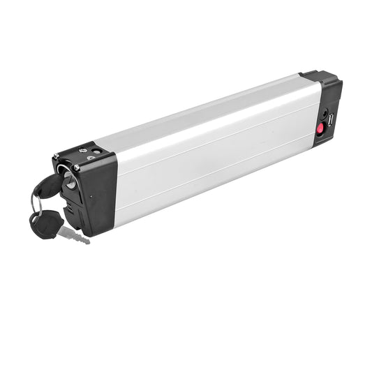 Trend Power Focus 36V 10,5Ah 378Wh Intube-Akku auf reinweißem Hintergrund