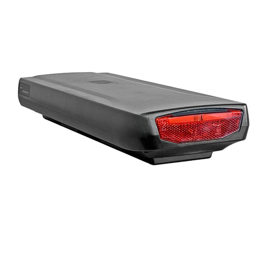 Yoku YK3615ZGTR1 36V 15.5Ah 558Wh Gepäckträgerakku auf reinweißem Hintergrund